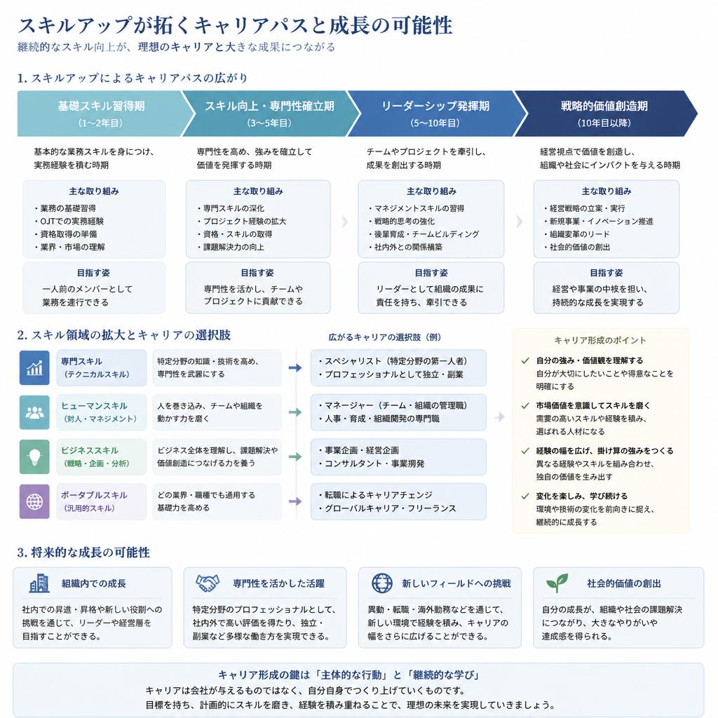キャリアパスと成長のチャンス