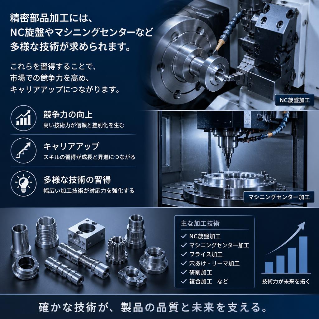 多様な技術の習得