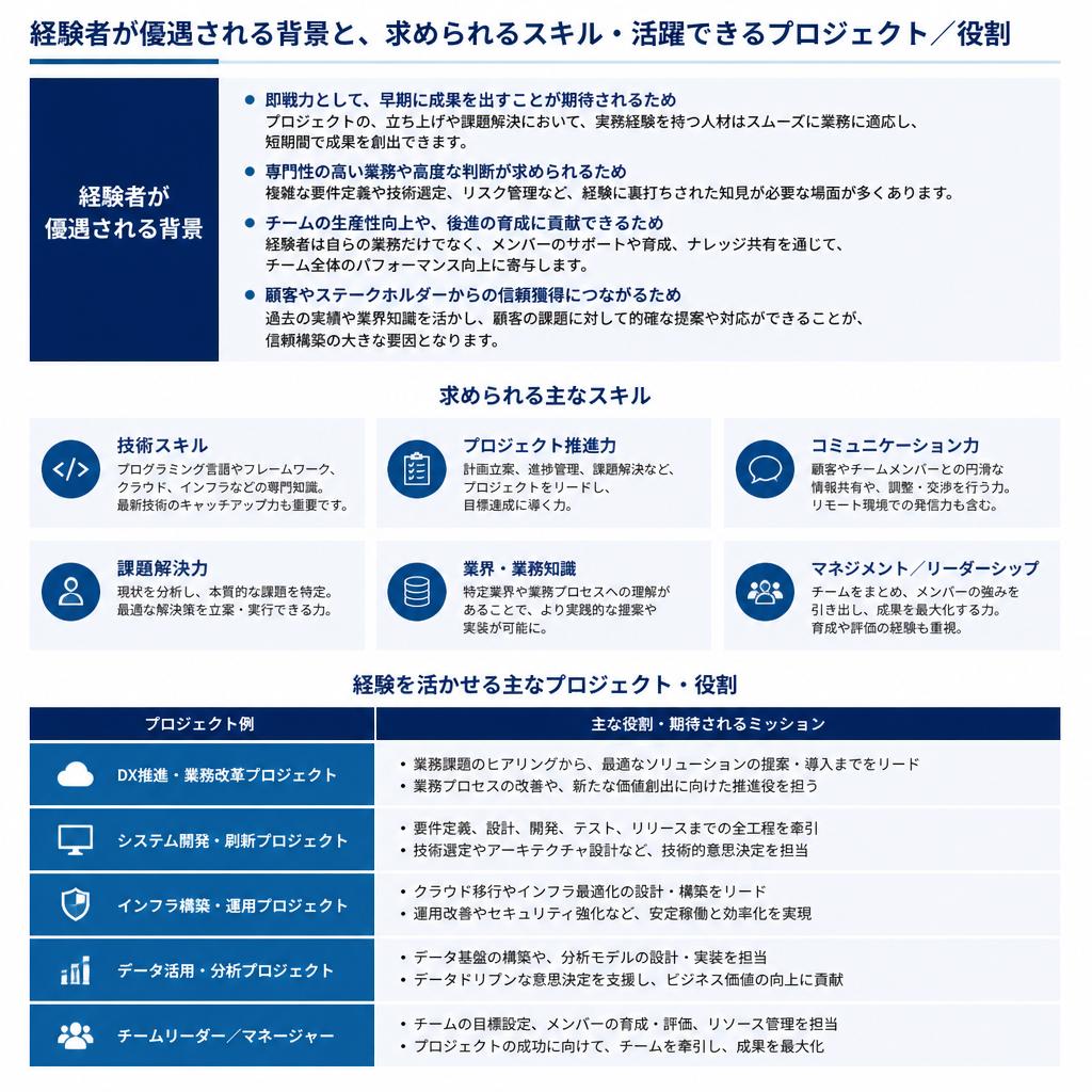 経験者優遇の理由とは？