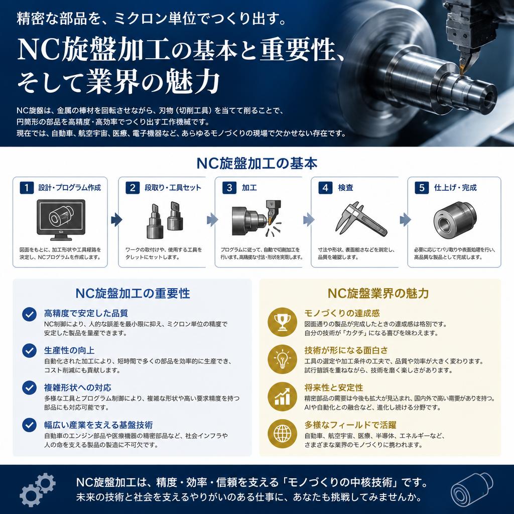 2. NC旋盤加工とは？