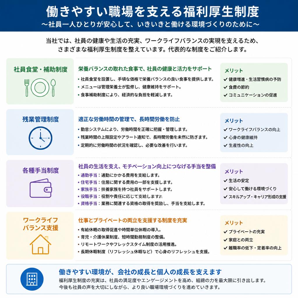 5. 福利厚生の充実