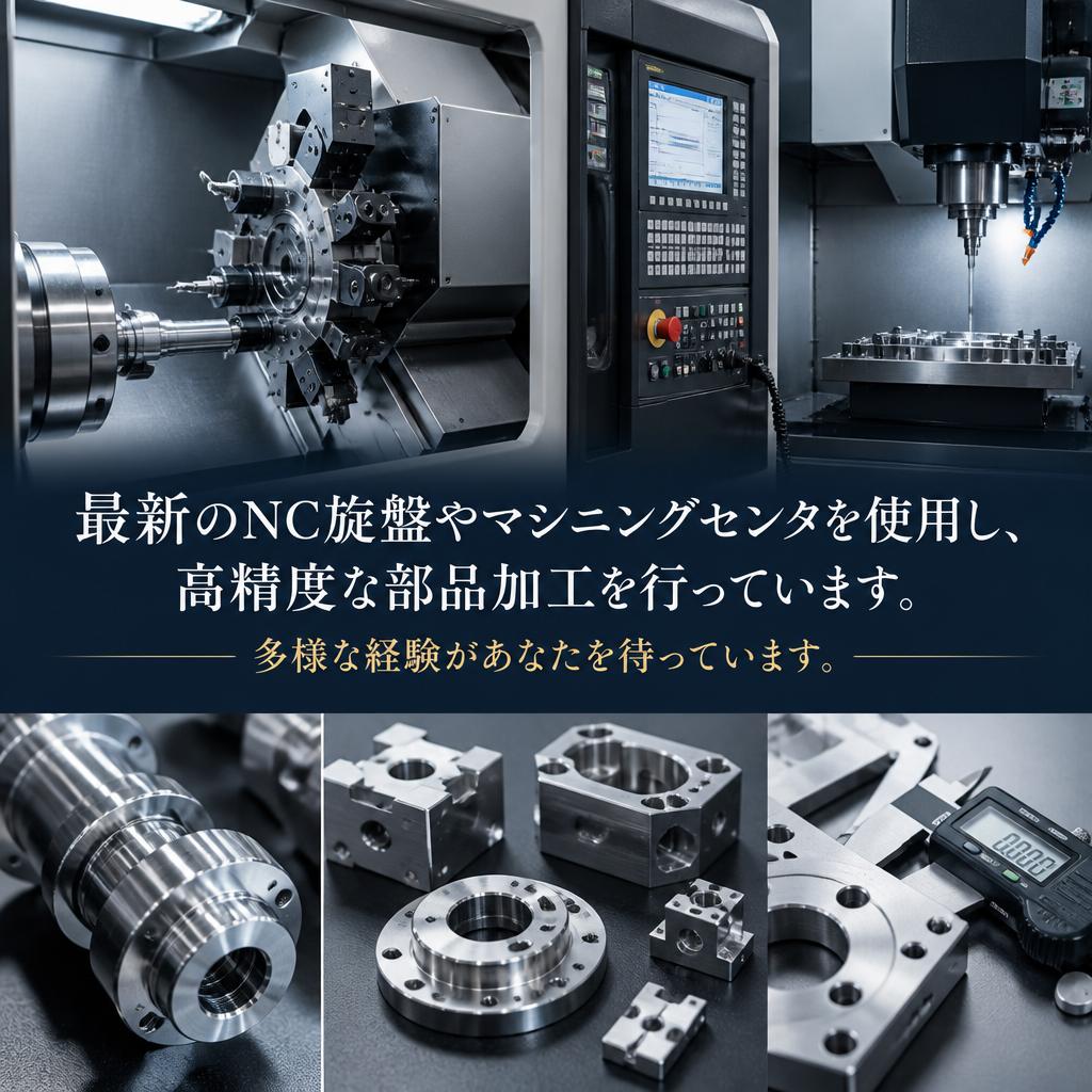 多岐にわたる加工実績