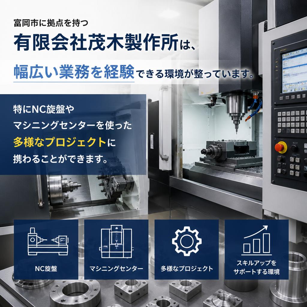 茂木製作所の魅力