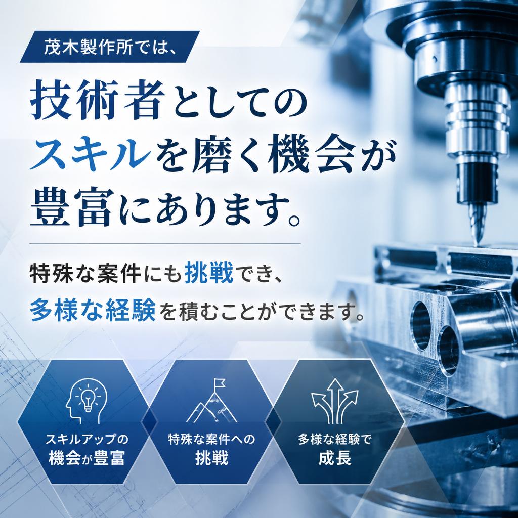 技術者としての成長に最適な環境
