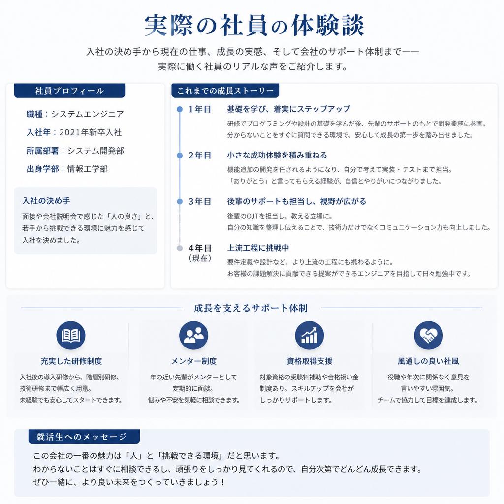 先輩の声