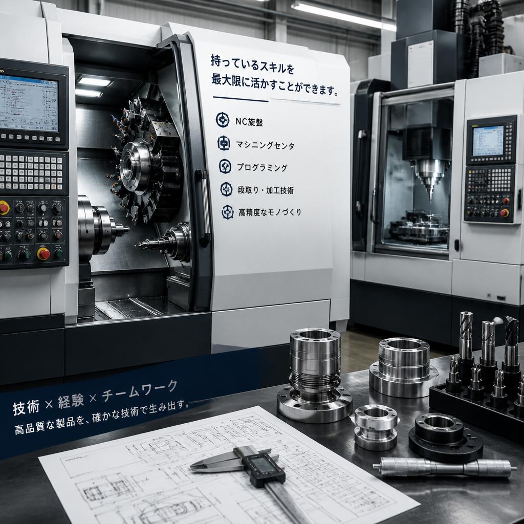 スキルを活かせる職場環境