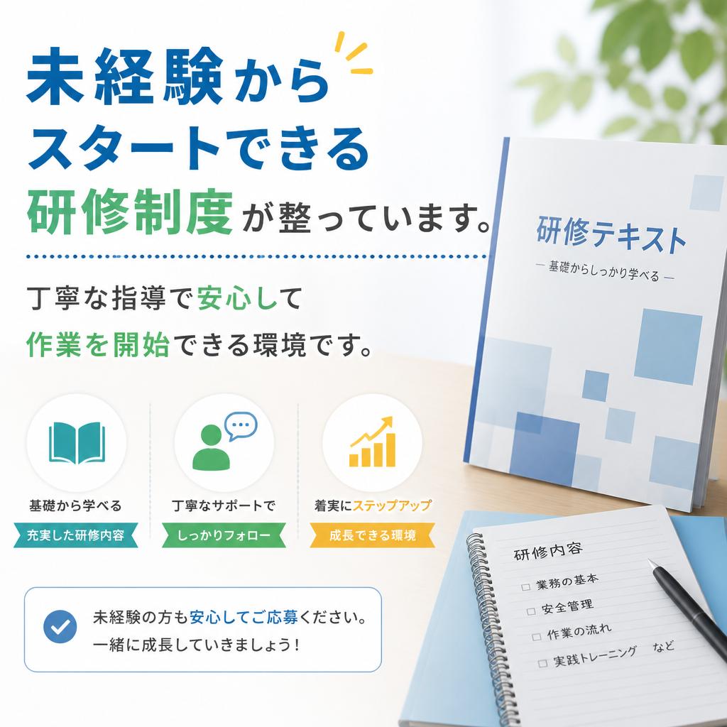 2. 充実した研修制度