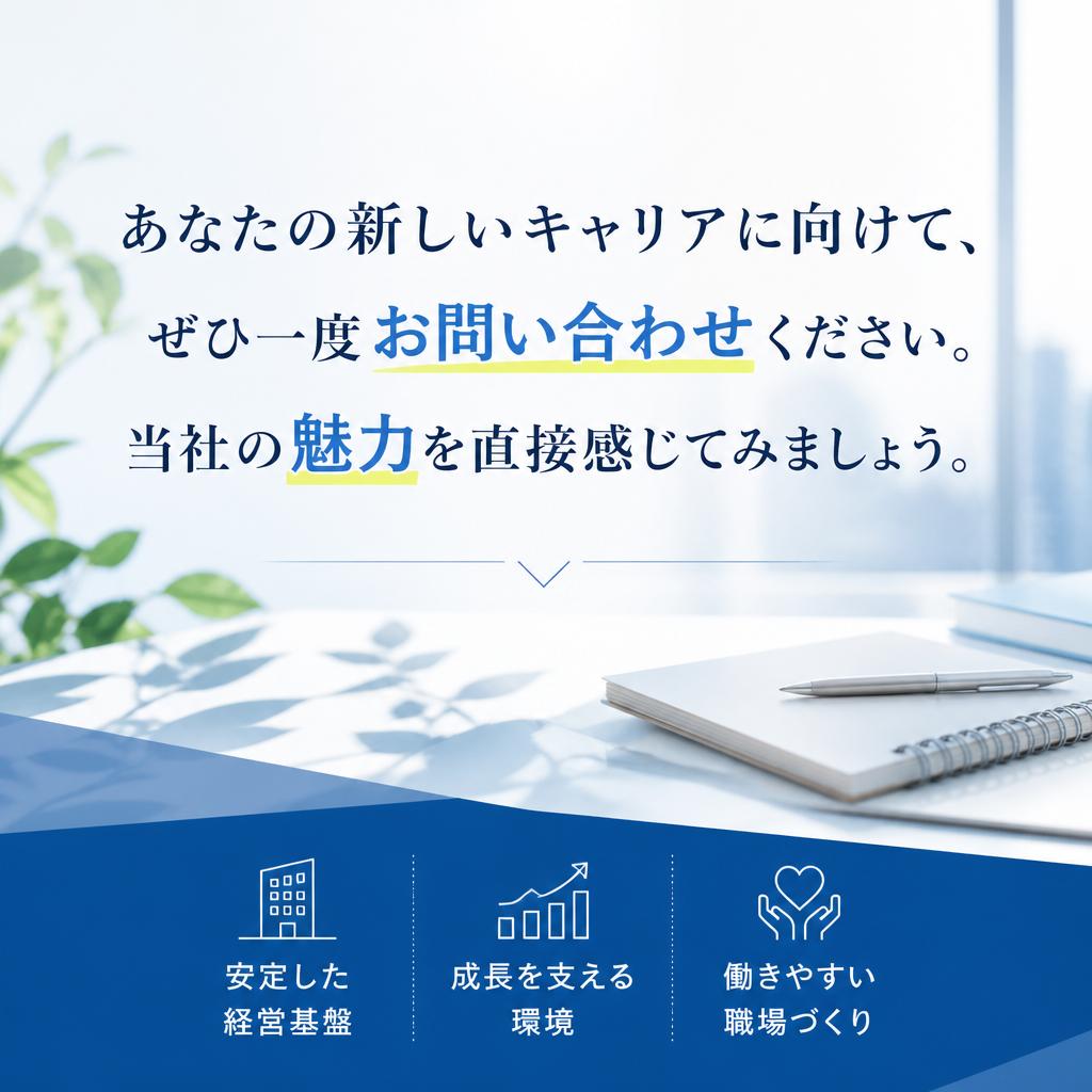 7. お問い合わせはお気軽に！