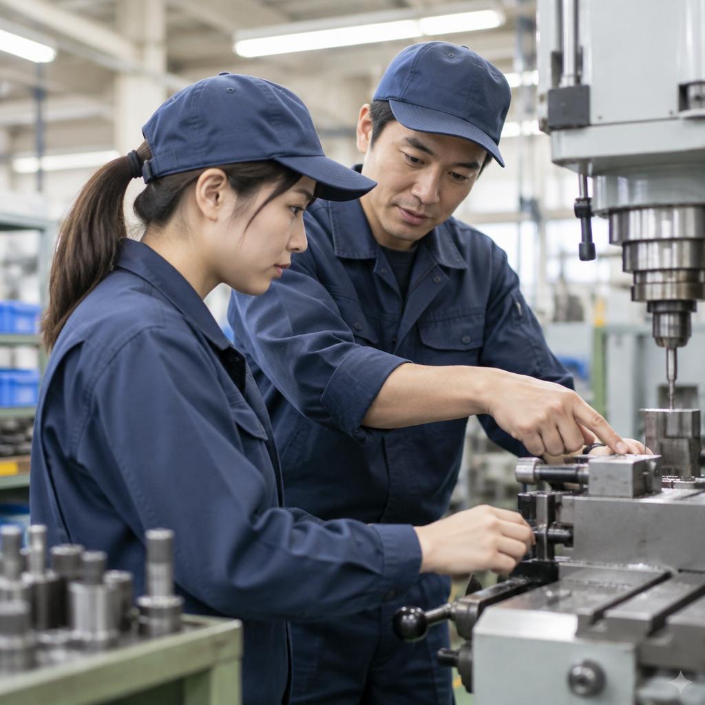 道具の名前から丁寧に。未経験でも安心のサポート体制